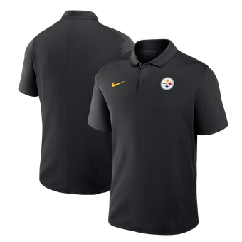 Men's Nike Black Pittsburgh Steelers Dri-FIT Victory Polo