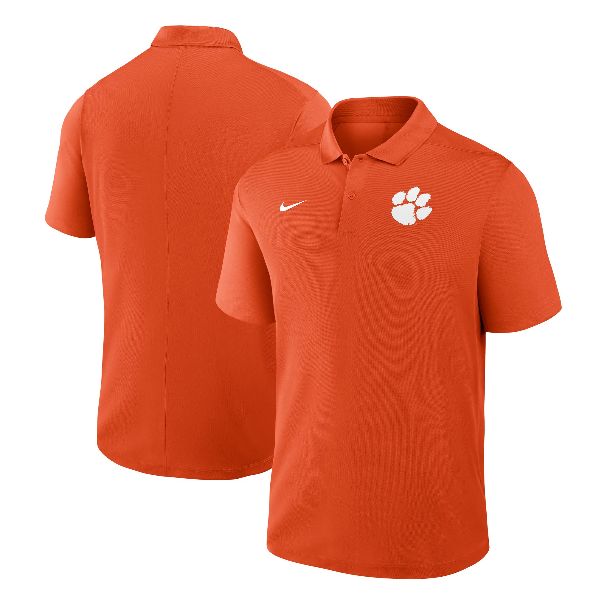 Men's Nike Orange Clemson Tigers Dri-FIT Victory Polo