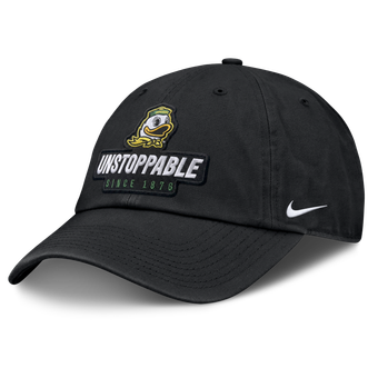 Unisex Nike Black Oregon Ducks Unstoppable Club Adjustable Hat