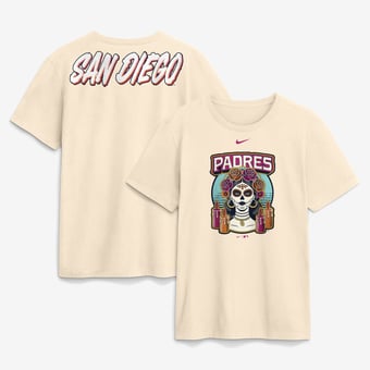 Men's Nike Tan San Diego Padres City Connect Club T-Shirt