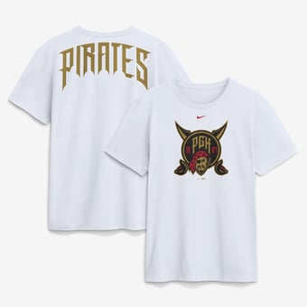 Men's Nike White Pittsburgh Pirates City Connect Club T-Shirt