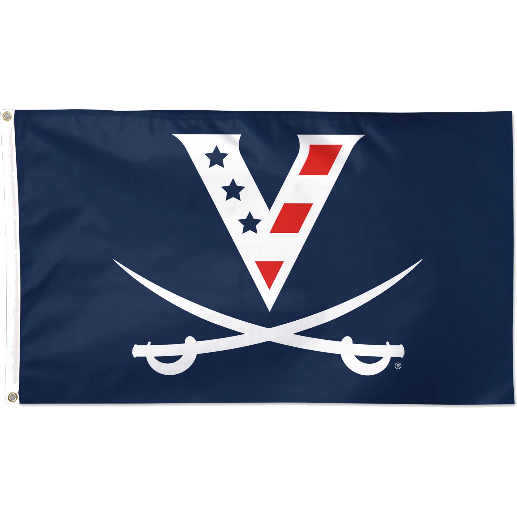 WinCraft Virginia Cavaliers 3' x 5' Single-Sided Red, White & Hoo Deluxe Flag