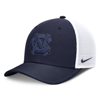 Unisex Nike  Navy North Carolina Tar Heels Tonal Dri-FIT Rise Trucker Adjustable Hat