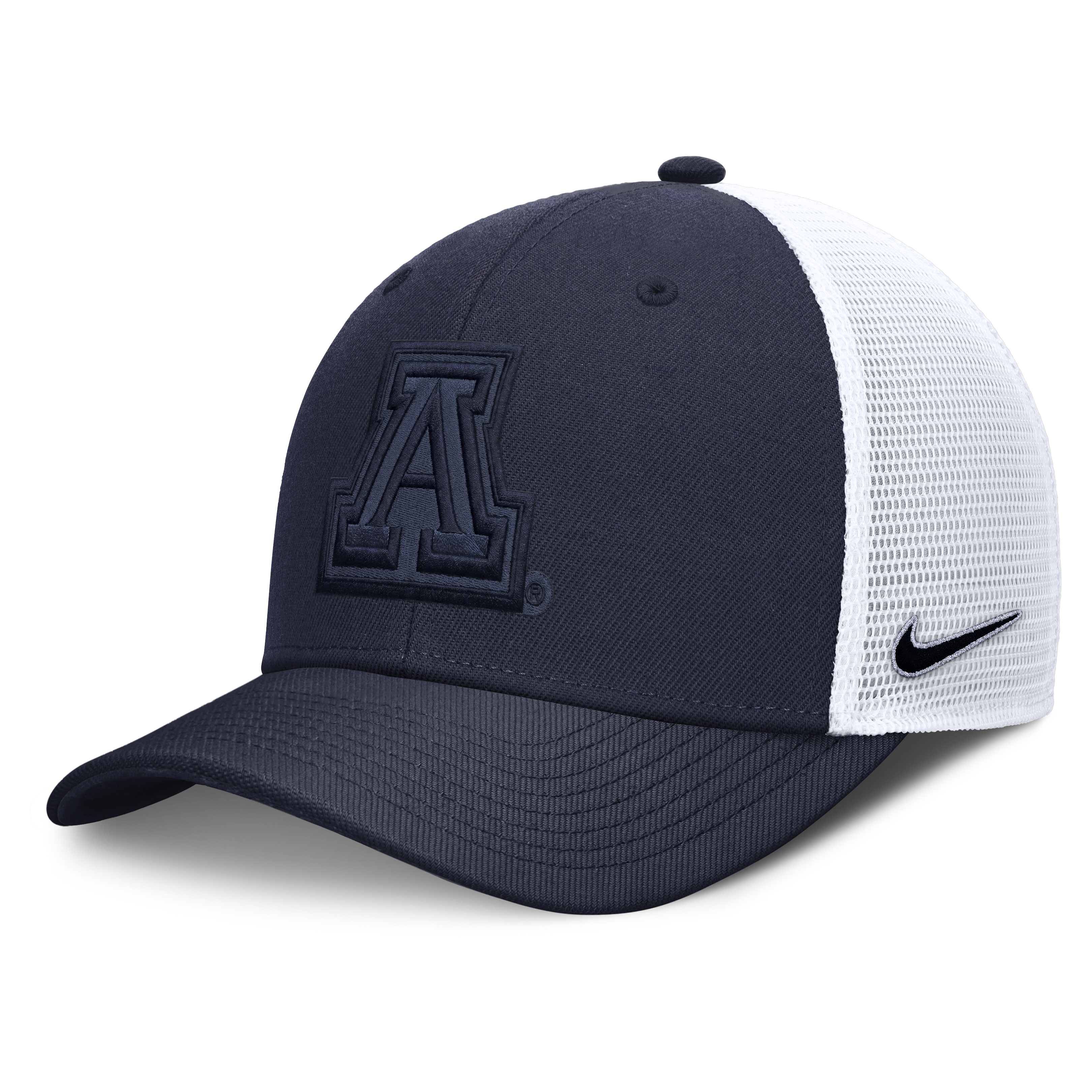 Unisex Nike  Navy Arizona Wildcats Tonal Dri-FIT Rise Trucker Adjustable Hat