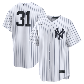 Men's Nike Cam Schlittler White New York Yankees Home Replica Jersey