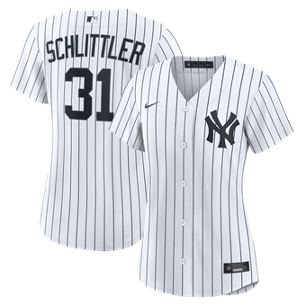 Women's Nike Cam Schlittler White New York Yankees Home Replica Jersey