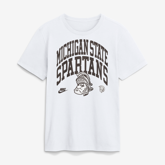 Men's Nike  White Michigan State Spartans Bold T-Shirt