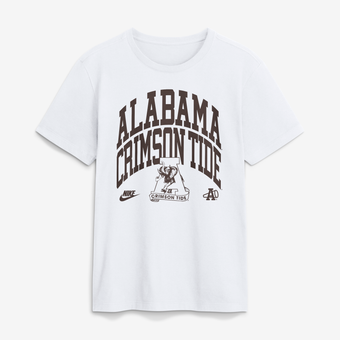 Men's Nike  White Alabama Crimson Tide Bold T-Shirt
