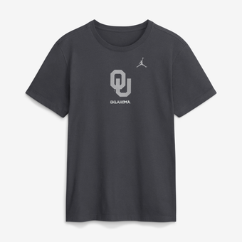 Men's Jordan Brand Anthracite Oklahoma Sooners Pack T-Shirt