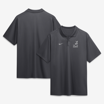 Men's Nike  Anthracite Alabama Crimson Tide Victory Dri-FIT Polo