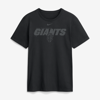 Men's Nike Black San Francisco Giants Tonal Club T-Shirt