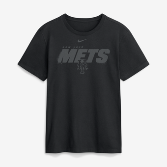 Men's Nike Black New York Mets Tonal Club T-Shirt