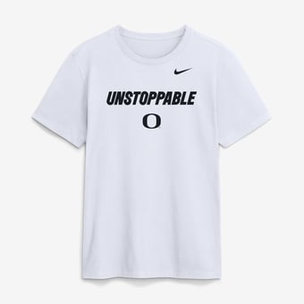 Men's Nike  White Oregon Ducks Unstoppable T-Shirt