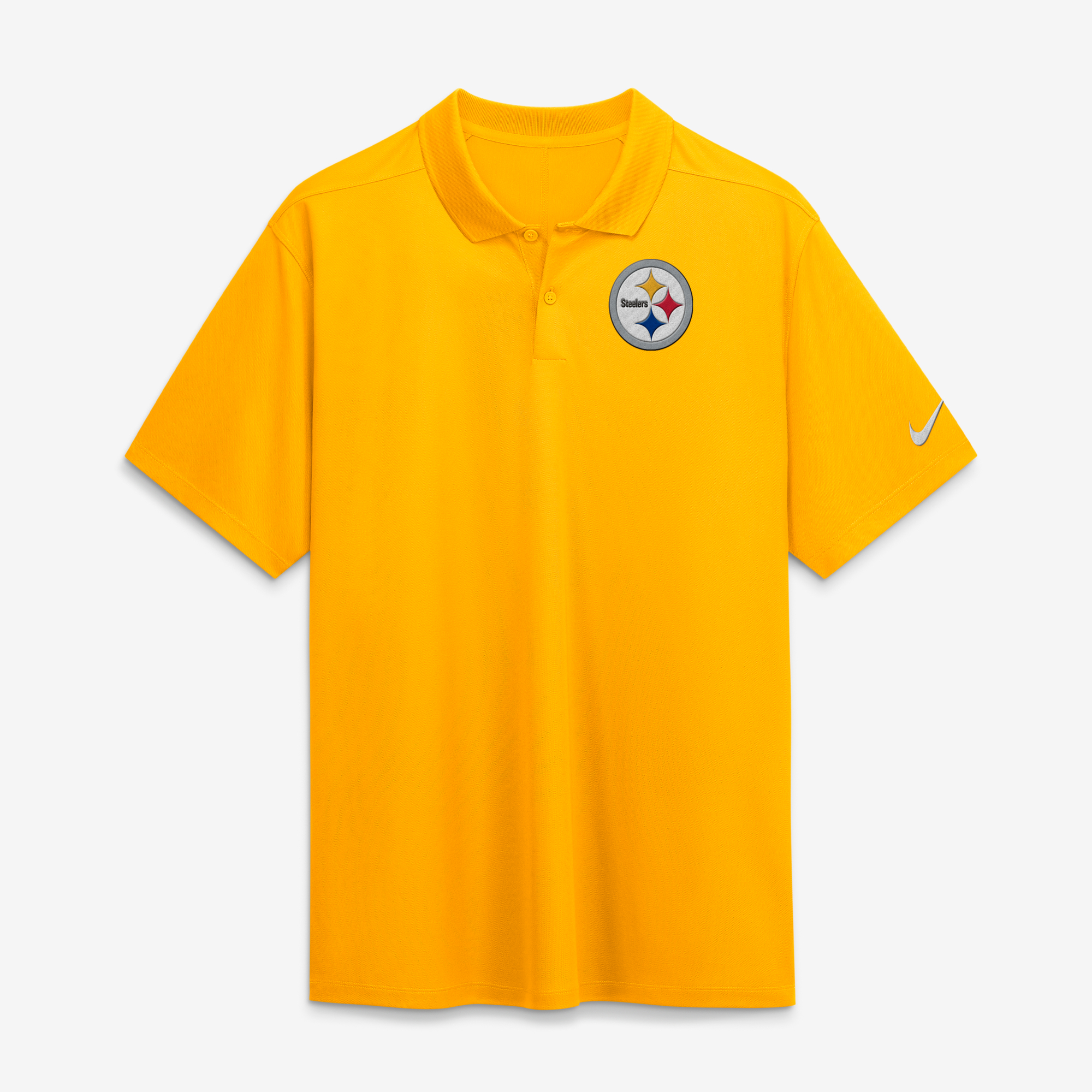 Men's Nike  Gold Pittsburgh Steelers Heritage Roots Victory Dri-FIT Polo