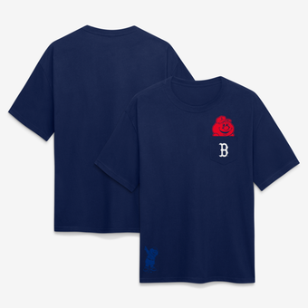 Unisex Fanatics  Boston Red Sox Navy Pocket Mascot T-Shirt