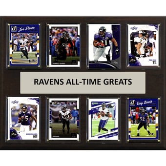Baltimore Ravens 12" x 15" Trading Card Plaque