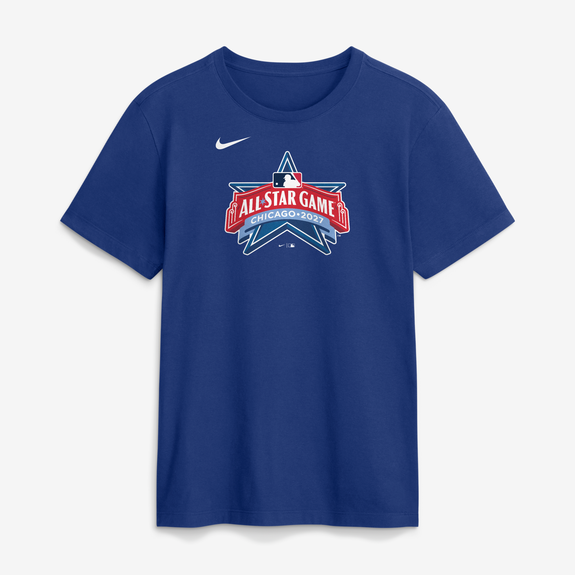 Men's Nike Royal 2027 MLB All-Star Game Logo T-Shirt