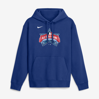 Men's Nike Royal 2027 MLB All-Star Game Logo Fleece Hoodie