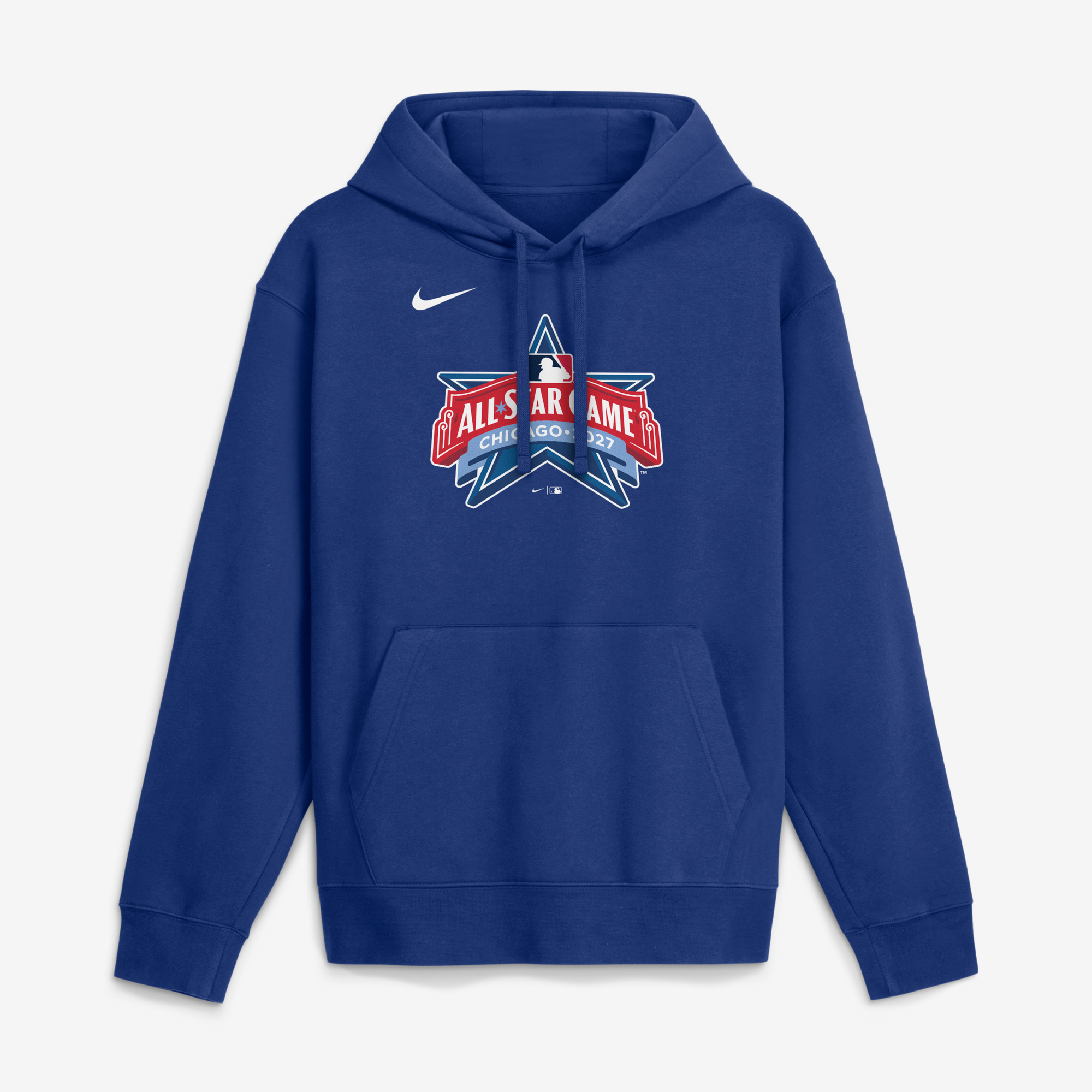 Men's Nike Royal 2027 MLB All-Star Game Logo Fleece Hoodie