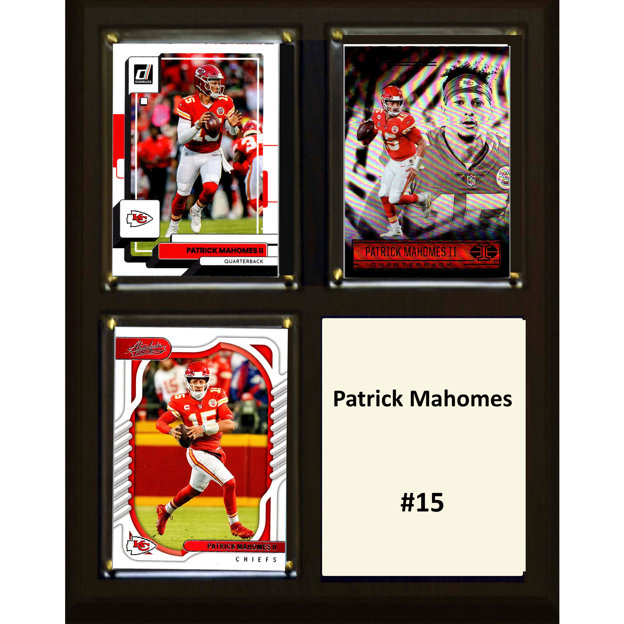 Patrick Mahomes Kansas City Chiefs 8" x 10" Trading Card Plaque