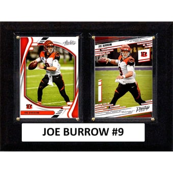 Joe Burrow Cincinnati Bengals 6" x 8" Trading Card Plaque