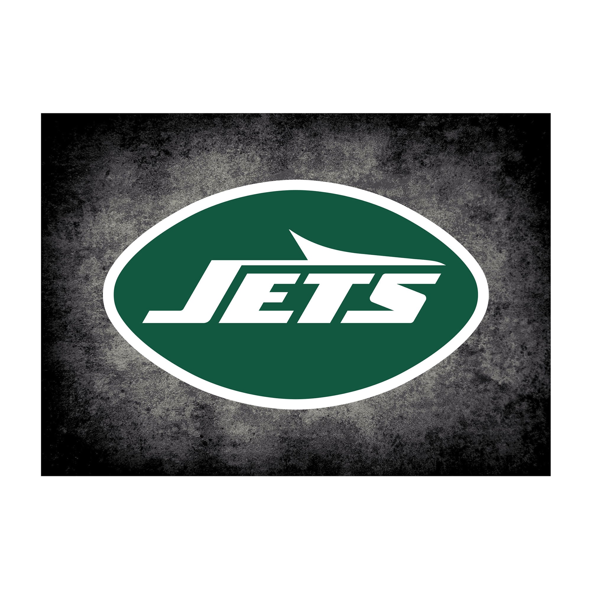 Imperial New York Jets 7’8” x 10’9” Distressed Rug Imperial New York Jets 7’8” x 10’9” Distressed Rug