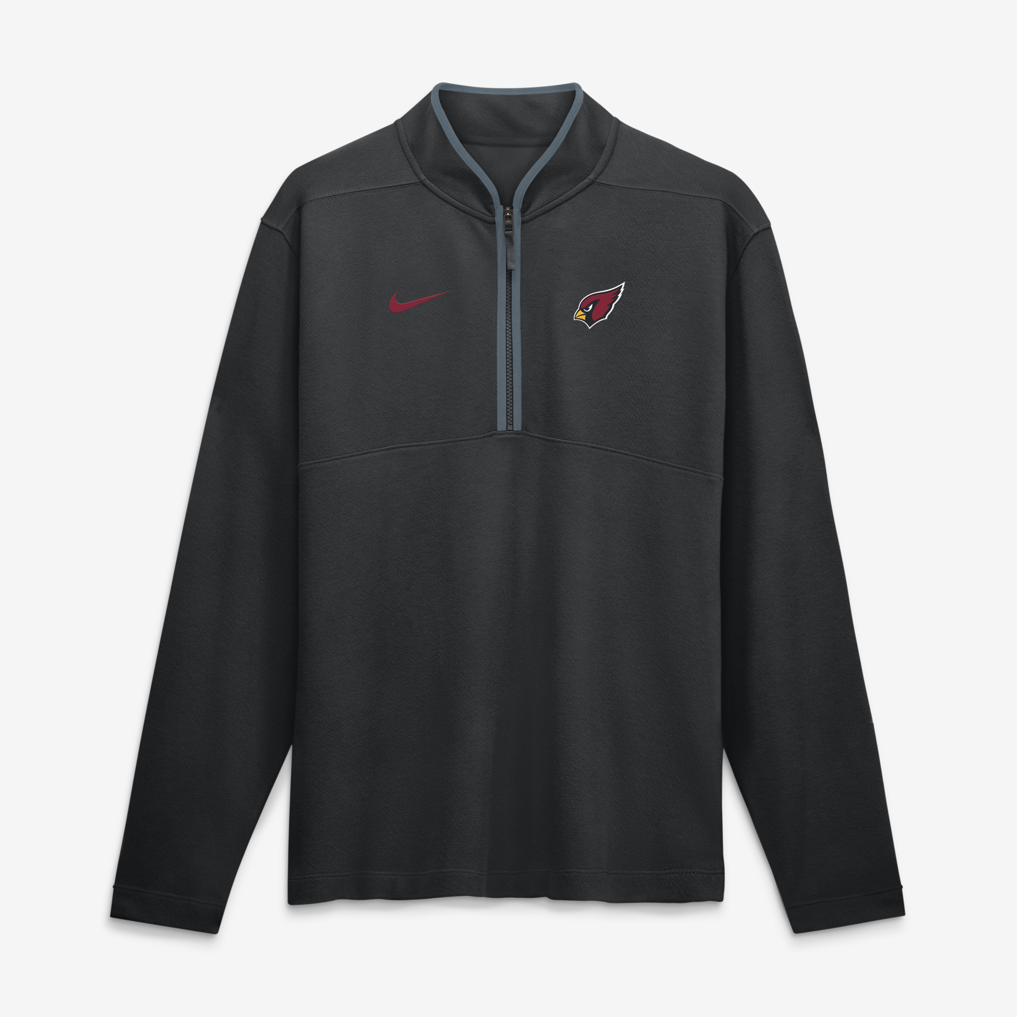 Men's Nike Black Arizona Cardinals Dri-FIT Victory Half-Zip Pullover
