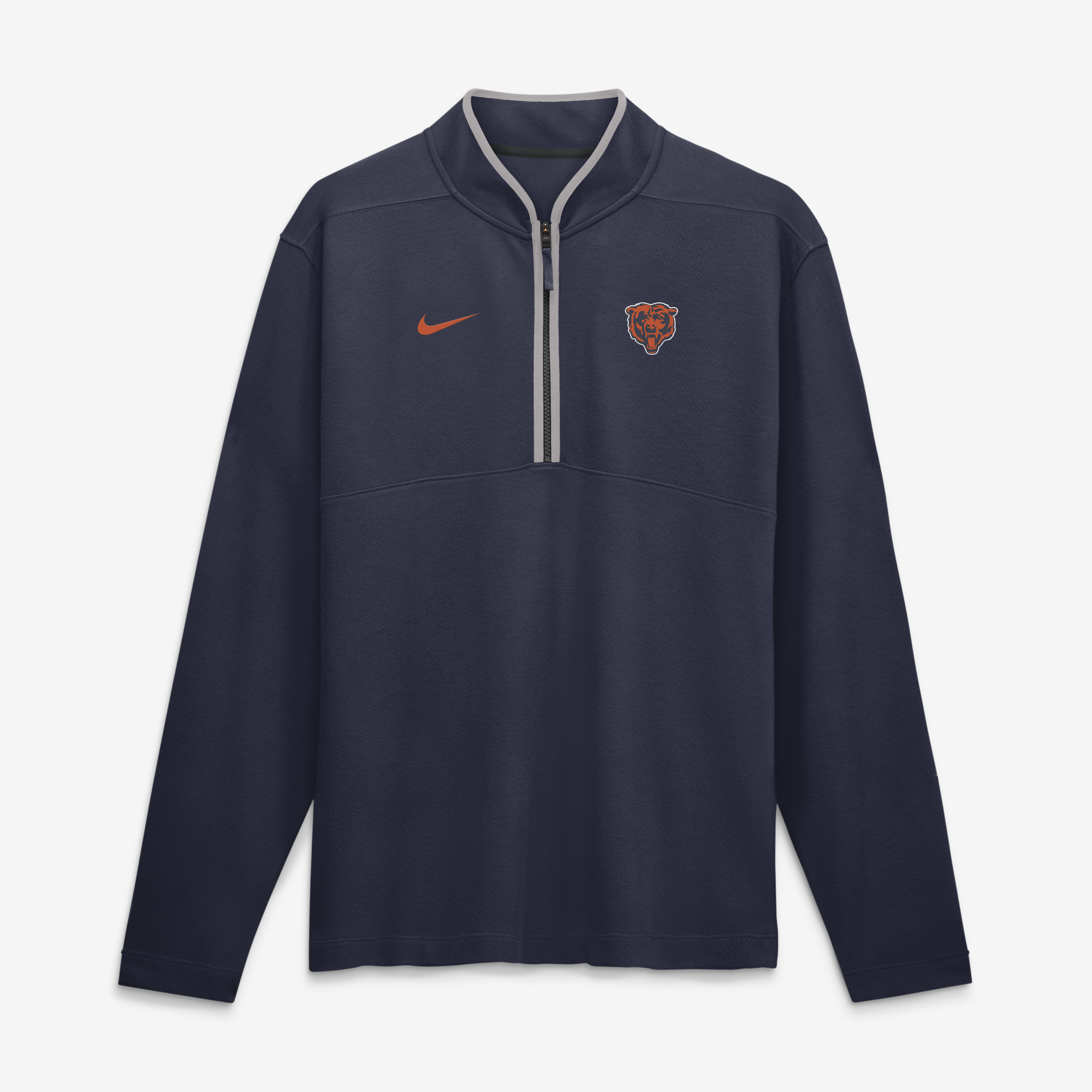 Men’s Nike Navy Chicago Bears Dri-FIT Victory Half-Zip Pullover Men’s Nike Navy Chicago Bears Dri-FIT Victory Half-Zip Pullover