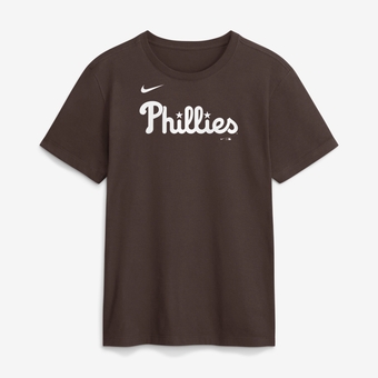 Men's Nike  Brown Philadelphia Phillies Core Cinder T-Shirt