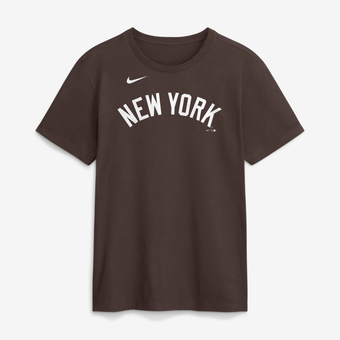 Men's Nike  Brown New York Yankees Core Cinder T-Shirt