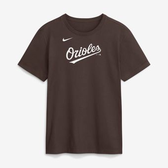 Men's Nike  Brown Baltimore Orioles Core Cinder T-Shirt