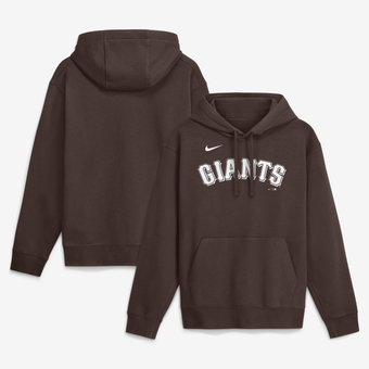 Men's Nike  Brown San Francisco Giants Core Cinder Club Fleece Hoodie