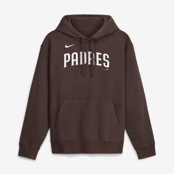 Men's Nike  Brown San Diego Padres Core Cinder Club Fleece Hoodie