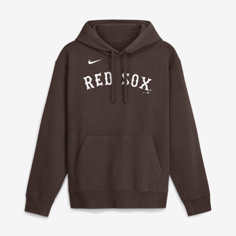 Men's Nike  Brown Boston Red Sox Core Cinder Club Fleece Hoodie
