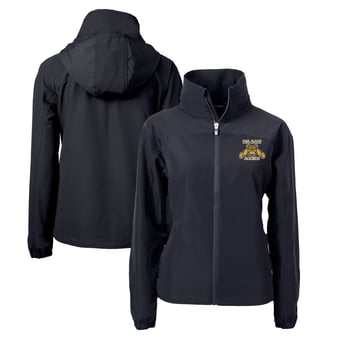 Women's Cutter & Buck  Black North Carolina A&T Aggies Charter Eco Recycled Full-Zip Jacket