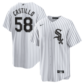 Men's Nike Luis Castillo White Chicago White Sox Home Replica Jersey