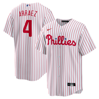 Men's Nike Luis Arraez White Philadelphia Phillies Home Replica Jersey