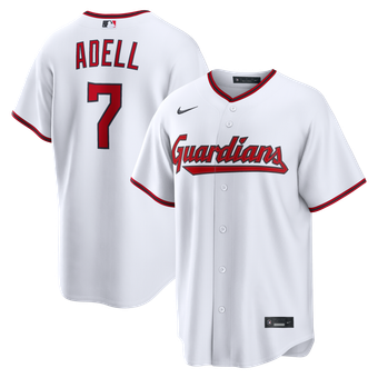 Men's Nike Jo Adell White Cleveland Guardians Home Replica Jersey