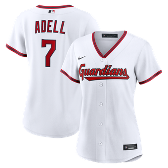 Women's Nike Jo Adell White Cleveland Guardians Home Replica Jersey