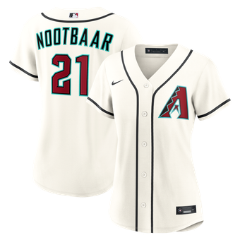 Women's Nike Lars Nootbaar Cream Arizona Diamondbacks Home Replica Jersey
