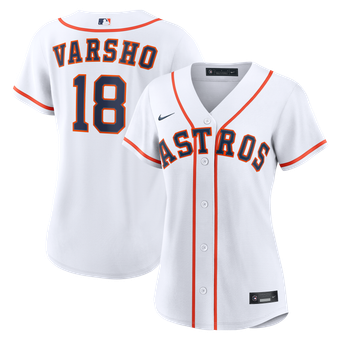 Women's Nike Daulton Varsho White Houston Astros Home Replica Jersey