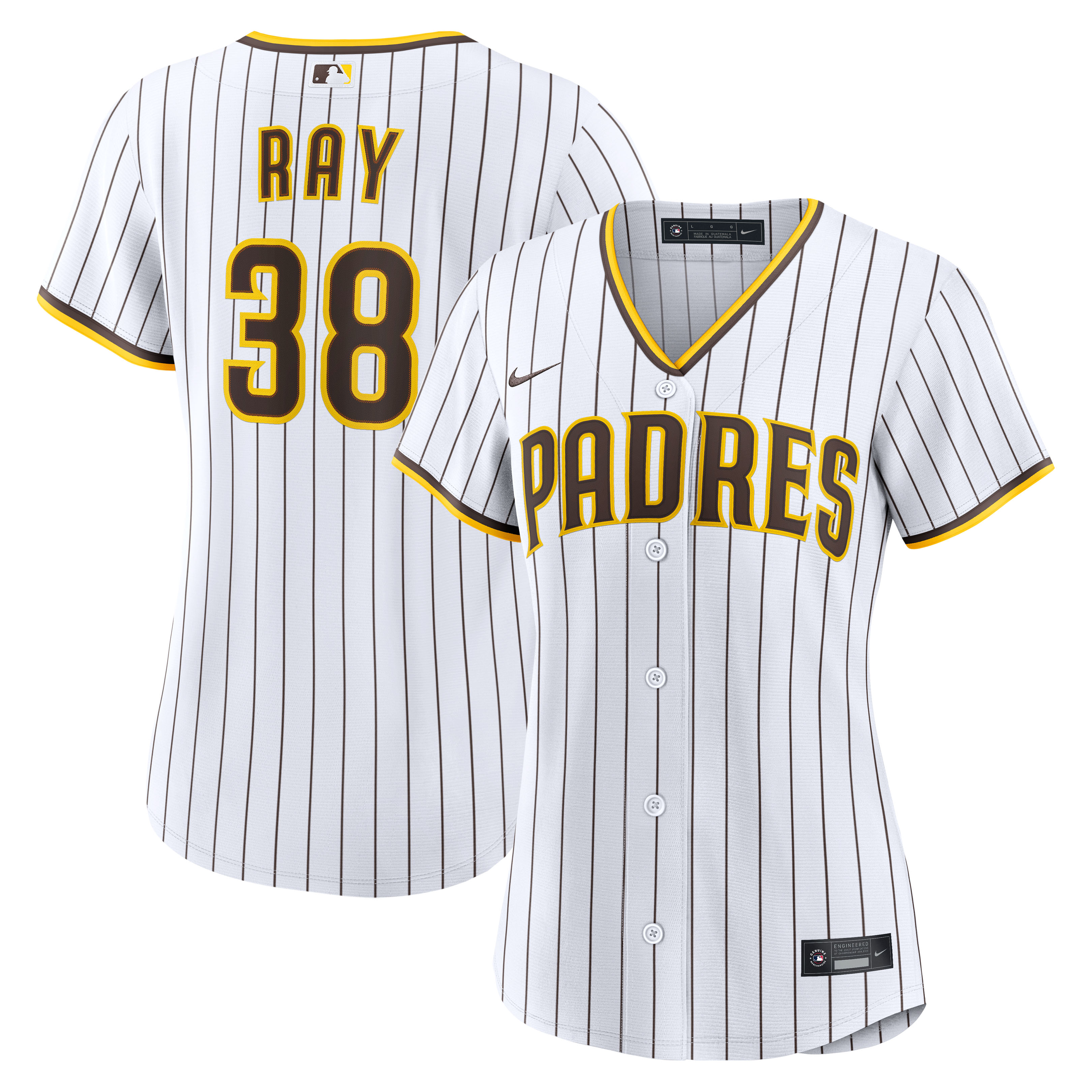 Women’s Nike Robbie Ray White San Diego Padres Home Replica Jersey Women’s Nike Robbie Ray White San Diego Padres Home Replica Jersey