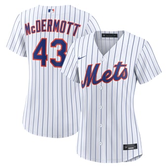Women's Nike Chayce McDermott White New York Mets Home Replica Jersey