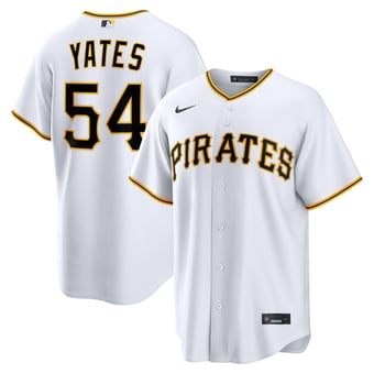 Men's Nike Kirby Yates White Pittsburgh Pirates Home Replica Jersey
