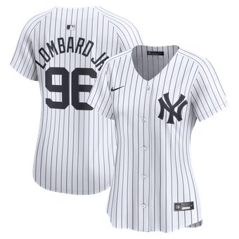 Women's Nike George Lombard Jr. White New York Yankees Home Limited Jersey