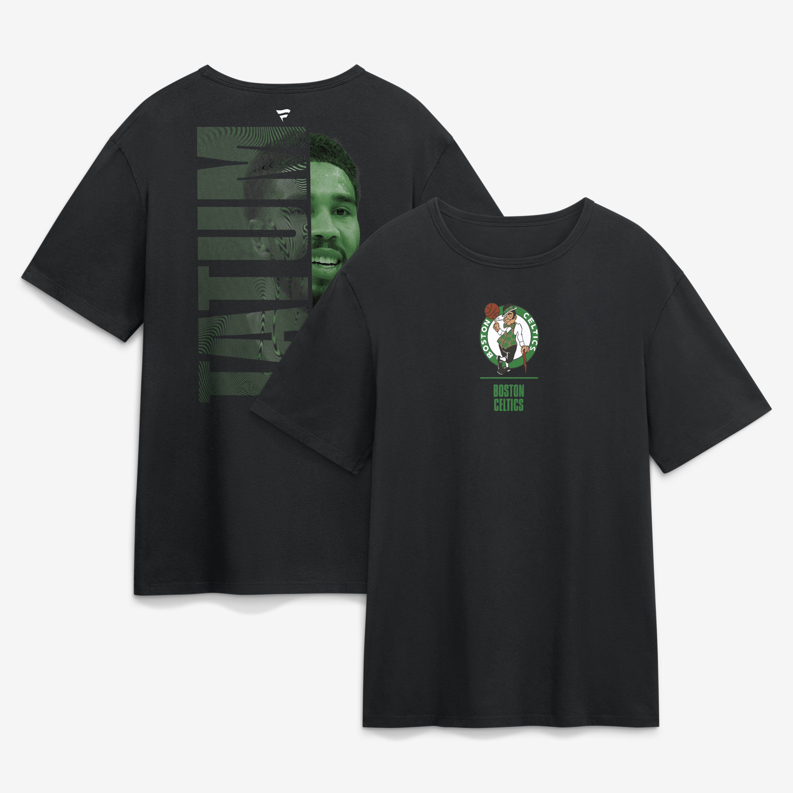 Men's Fanatics Jayson Tatum Black Boston Celtics Legacy T-Shirt