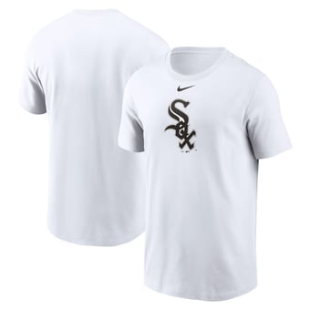 Men's Nike White Chicago White Sox Fuse Large Logo T-Shirt