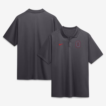 Men's Nike  Anthracite Ohio State Buckeyes Color Pop Victory Dri-FIT Polo