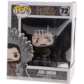 Kit Harington Game of Thrones Autographed #72 Jon Snow Funko Pop!