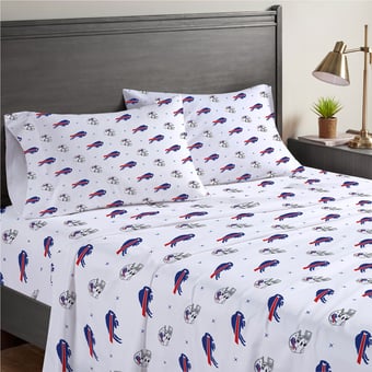 Buffalo Bills Four-Piece Full Sheet Set